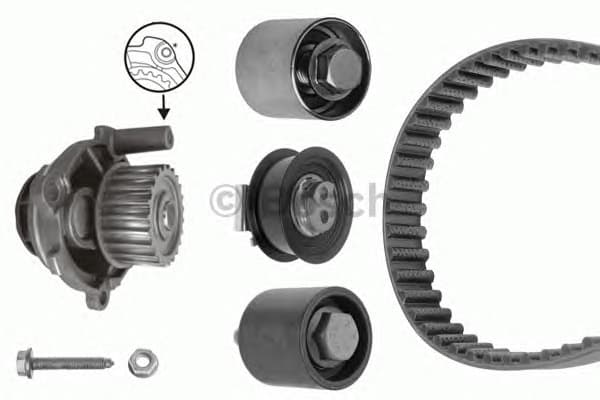 Water Pump & Timing Belt Kit 1987946407