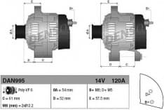 Alternator DAN995 - image 4