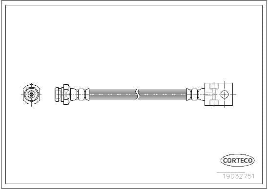 Brake Hose 19032751 - image 3