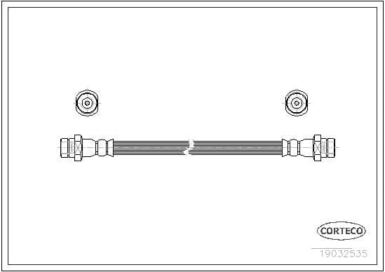 Brake Hose 19032535 - image 2