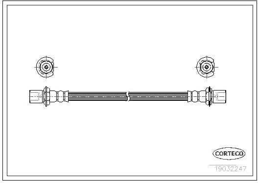 Brake Hose 19032247 - image 2