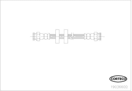 Brake Hose 19036600 - image 2