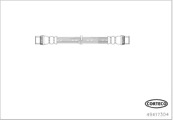 Brake Hose 49417304 - image 2