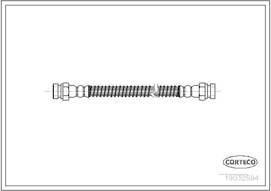 Brake Hose 19032594 - image 2