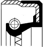 Shaft Seal, differential 01036481B - image 2
