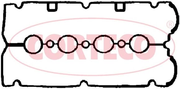 Gasket, cylinder head cover 440419P - image 2