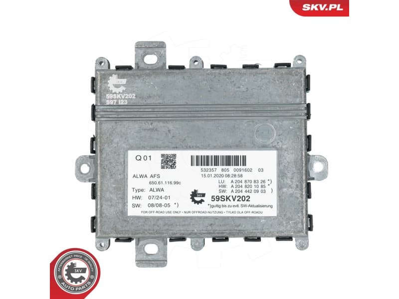 Control Unit, lights 59SKV202 - image 3