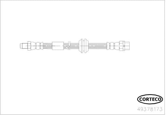 Brake Hose 49378173 - image 2