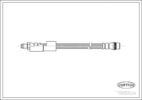 Brake Hose 19020029