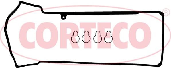 Gasket, cylinder head cover 440107H - image 2