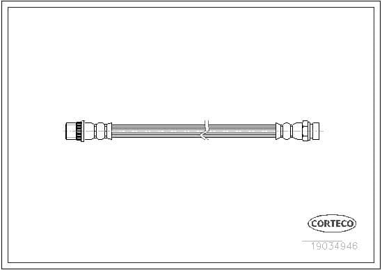 Brake Hose 19034946 - image 3