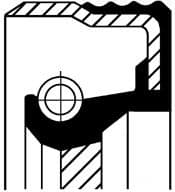 Shaft Seal, camshaft 120 12411B - image 3