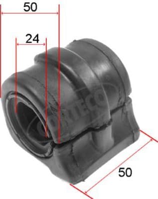Mounting, stabiliser bar 80000104 - image 2