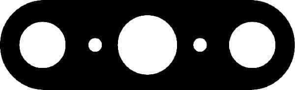 Gasket, intake/exhaust manifold 424329H - image 2