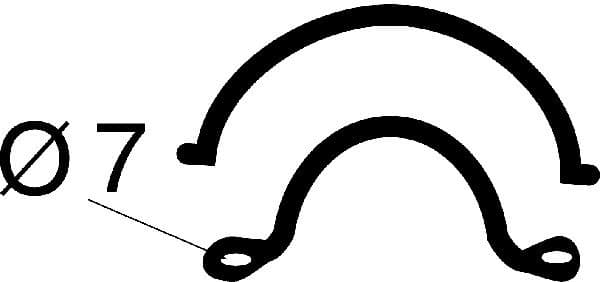 Gasket, oil sump 016300H - image 2