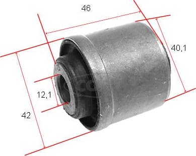 Mounting, control/trailing arm 21652522 - image 2