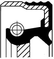 Shaft Seal, camshaft 12014404B - image 2