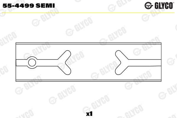 Small End Bushes, connecting rod 55-4499 SEMI