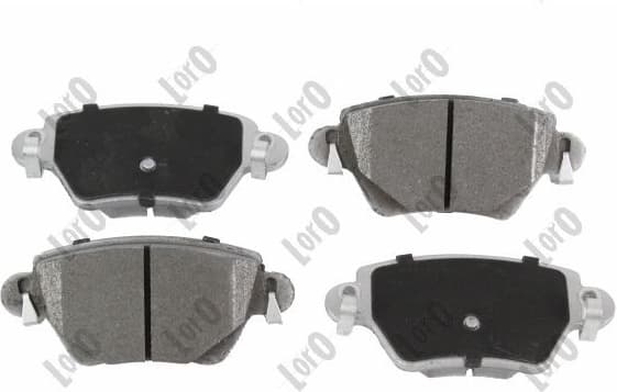 Brake Pad Set, disc brake LORO 231-02-014