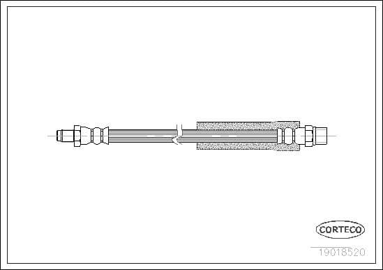 Brake Hose 19018520 - image 3