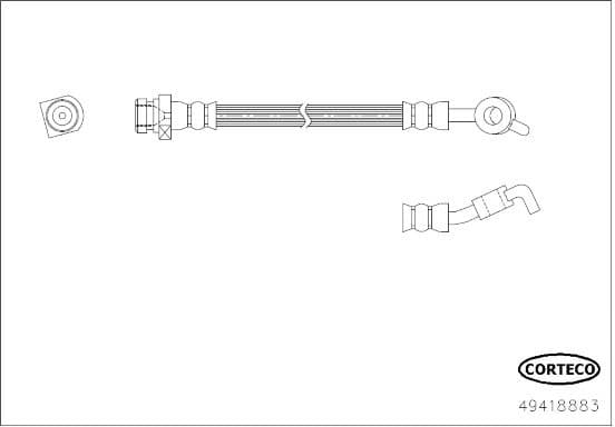 Brake Hose 49418883 - image 2