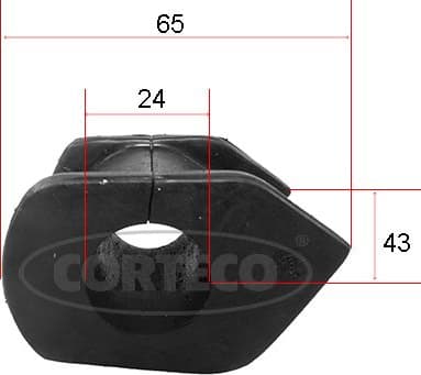 Mounting, stabiliser bar 49371779 - image 2