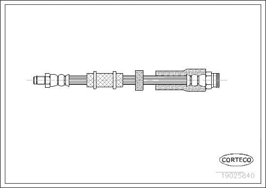 Brake Hose 19025840 - image 2