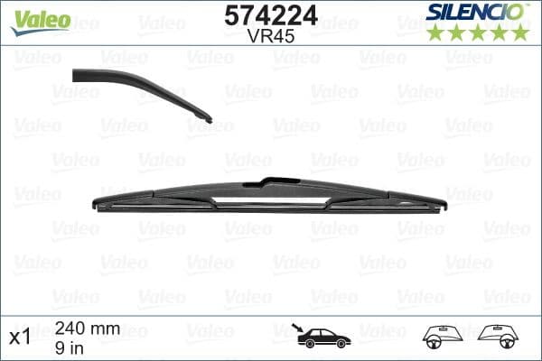 Wiper Blade SILENCIO REAR 574224 - image 4