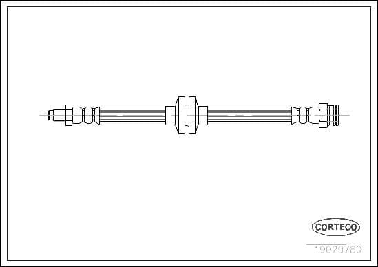 Brake Hose 19029780 - image 2