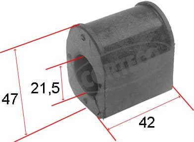 Mounting, stabiliser bar 21652442 - image 4