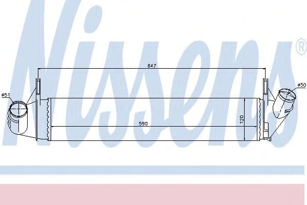 Charge Air Cooler ** FIRST FIT ** 96585