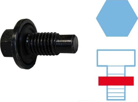 Screw Plug, oil sump 220129S - image 3