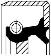 Shaft Seal, differential 19016676B - image 2