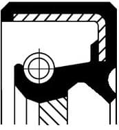 Shaft Seal, crankshaft 19033921B - image 5