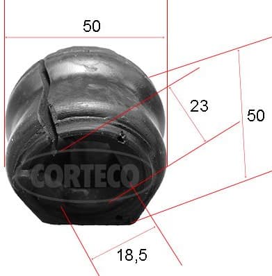 Mounting, stabiliser bar 49371890 - image 2
