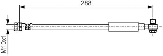 Brake Hose 1987481A26 - image 5