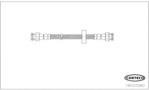Brake Hose 19037280 - image 2