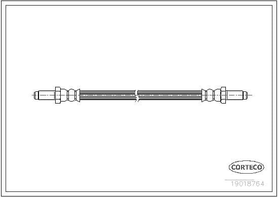 Brake Hose 19018764 - image 2