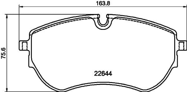 Brake Pad Set, disc brake Q+ 2264403
