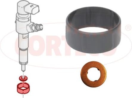 Seal Ring Set, injection valve 49445013 - image 4