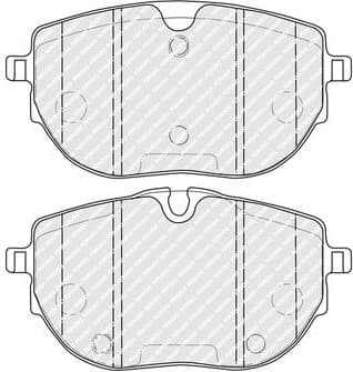 Brake pads front, Top Quality FDB5350 - image 2