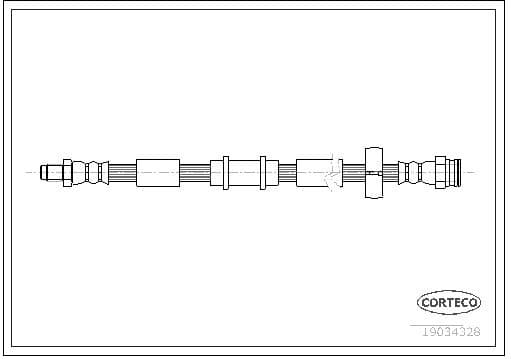 Brake Hose 19034328 - image 3