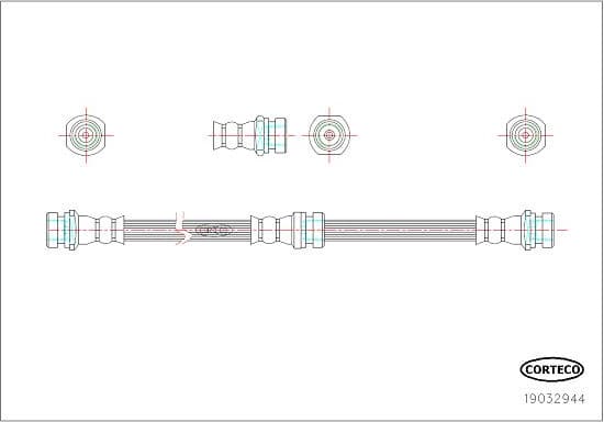 Brake Hose 19032944 - image 2