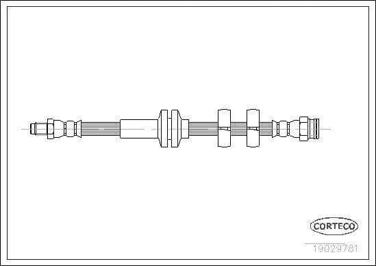 Brake Hose 19029781 - image 2