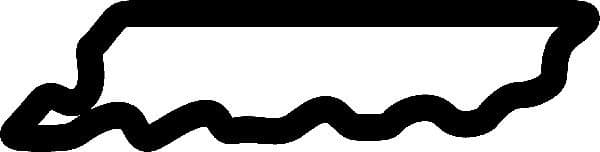 Gasket, cylinder head cover 423351P - image 2