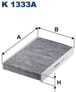 Filter, cabin air K1333A