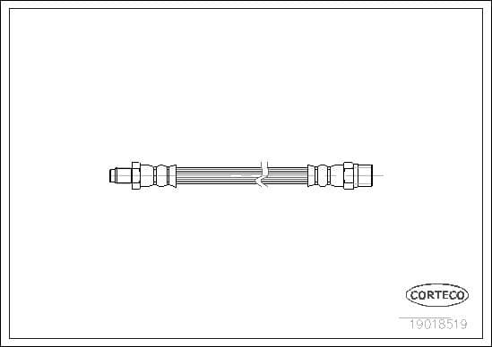 Brake Hose 19018519 - image 3