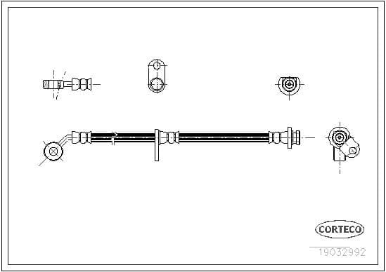 Brake Hose 19032992 - image 2
