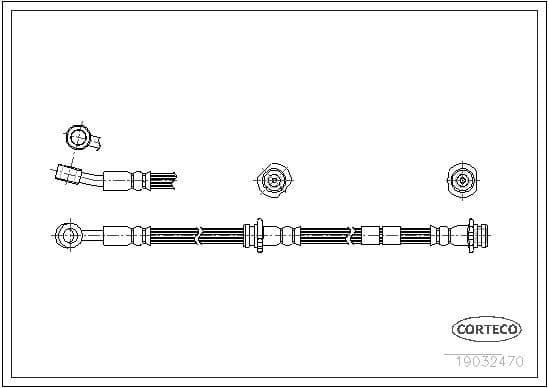 Brake Hose 19032470 - image 2