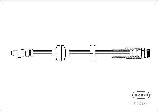 Brake Hose 19034341 - image 3